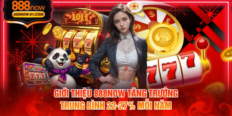 Giới thiệu 888NOW tăng trưởng trung bình 22-27% mỗi năm