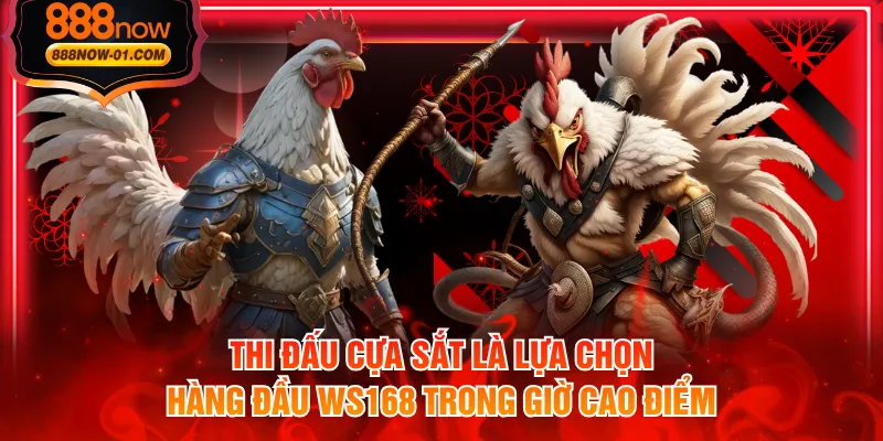 Thi đấu cựa sắt là lựa chọn hàng đầu WS168 trong giờ cao điểm